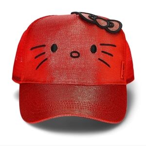 Red Hello Kitty Cap